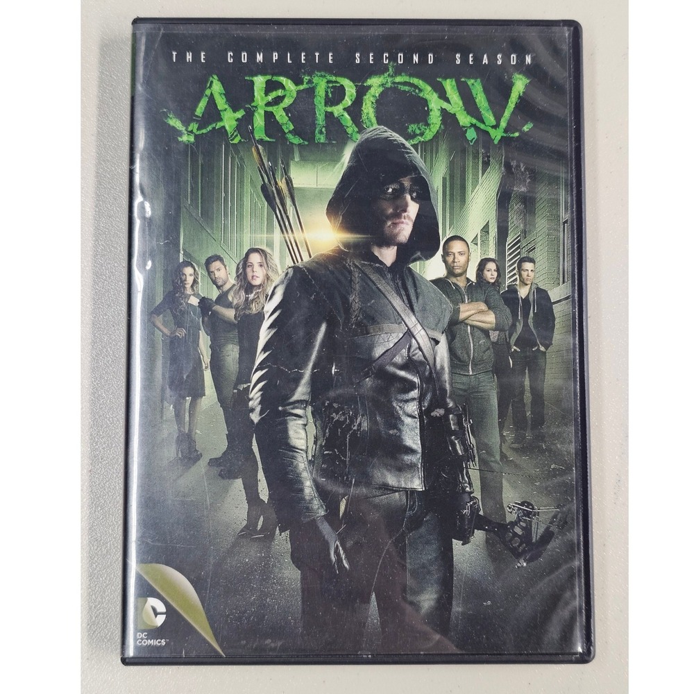 Arrow The Complete Second Season DVD 5-Disc Set DC Comics 2014 Action Series